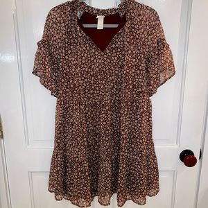 H&M Short Chiffon Dress size 4